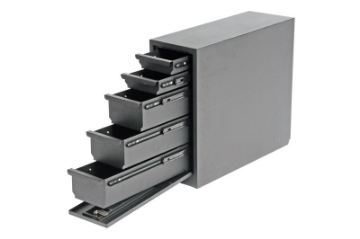 Picture of Deezee Universal Tool Box - Wheel Well Box With Drawers Steel