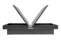 Picture of Deezee Universal Tool Box - Hardware Crossover - Double Lid Black