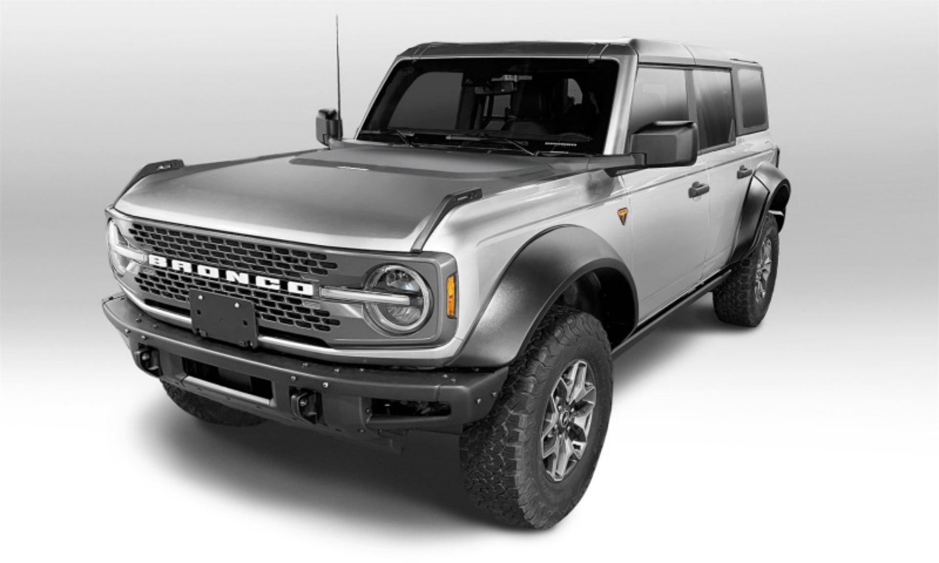 Picture of Bushwacker 2021+ Ford Bronco 4-Door Extend-A-Flares 4pc - Black