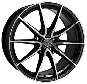 Picture of Enkei DRACO 16x7-0 5x114-3 38mm Offset 72-6mm Bore Black Machined Wheel