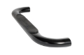 Picture of Deezee 14-19 Chevrolet Silverado Tubes - 4In Oval Black Steel RegCab