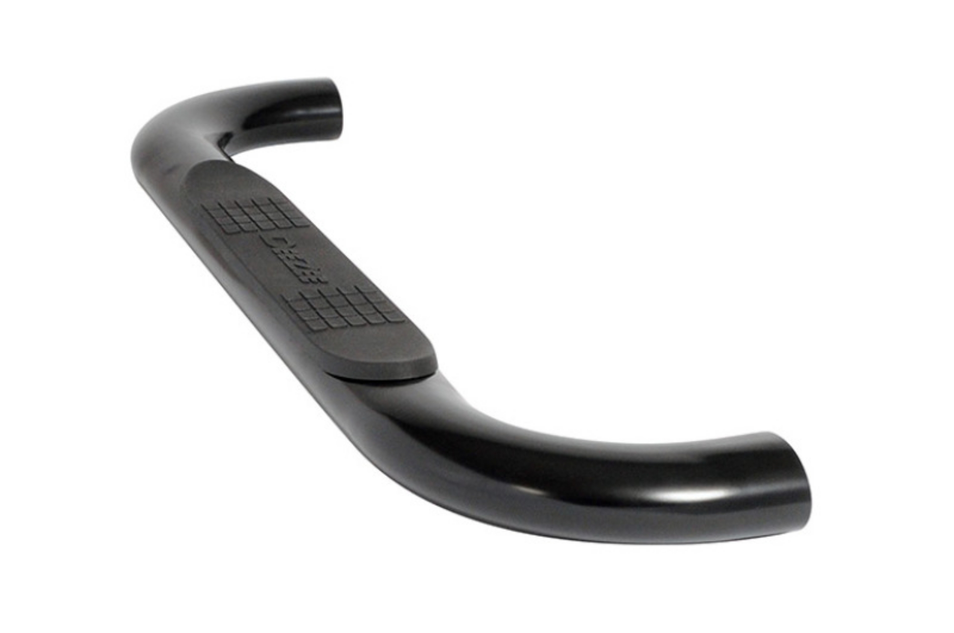 Picture of Deezee 14-19 Chevrolet Silverado Tubes - 4In Oval Black Steel RegCab