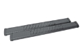 Picture of Deezee Universal Tubes - 6In Oval - Brite Tread Aluminum RegCab