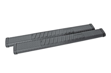 Picture of Deezee Universal Tubes - 6In Oval - Brite Tread Aluminum RegCab