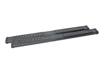 Picture of Deezee Universal Tubes - 6In Oval - Brite Tread Aluminum ExtCab