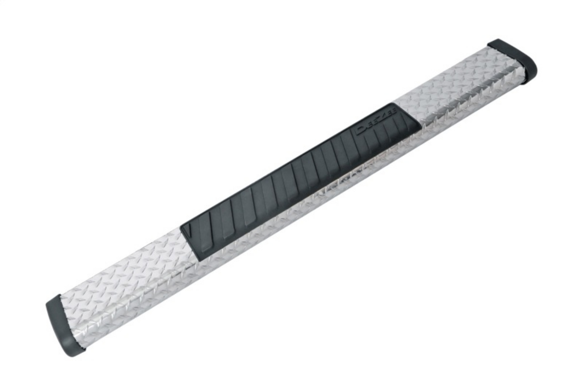 Picture of Deezee Universal Tubes - 6In Oval - Brite Tread Aluminum CrewCab
