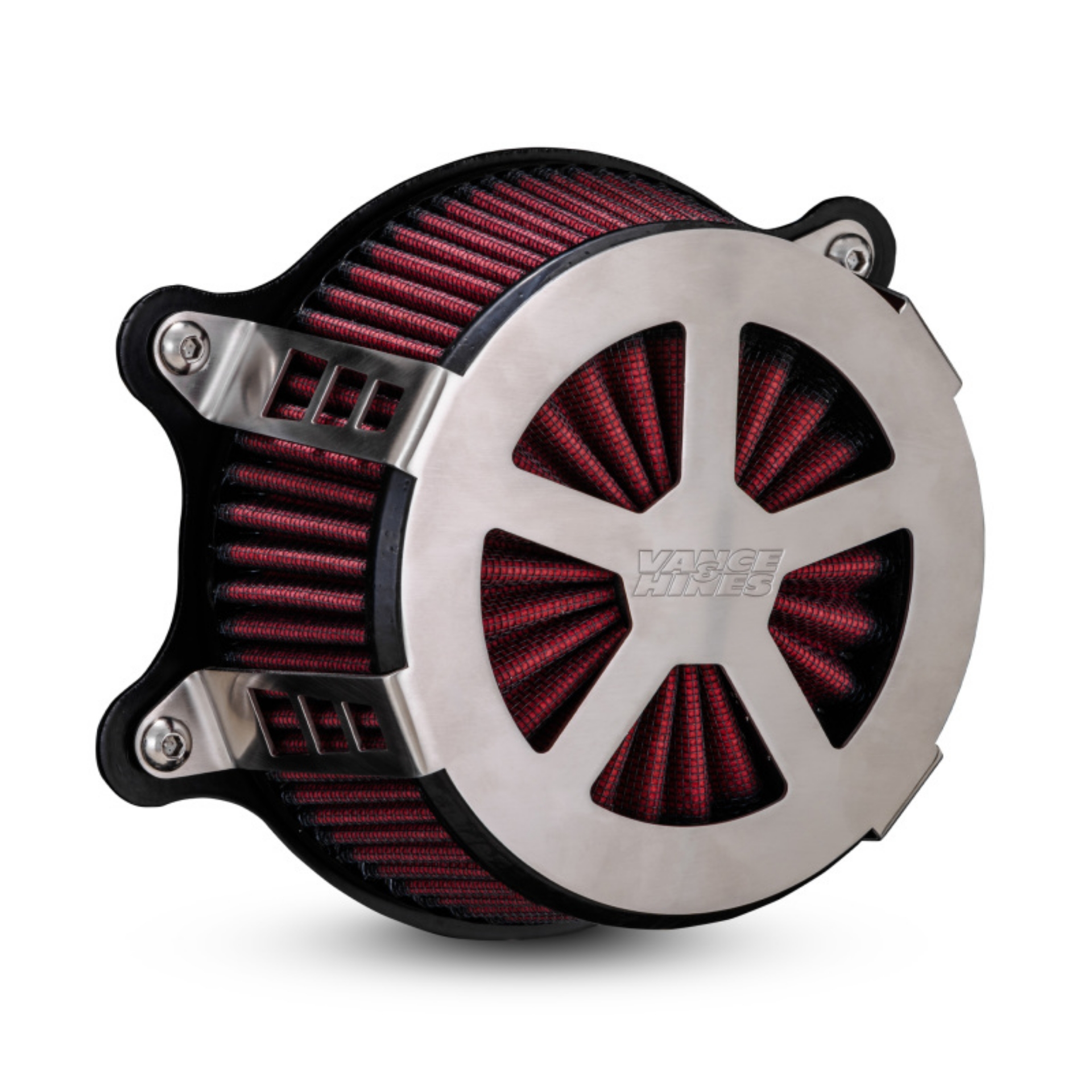 Picture of Vance & Hines HD Touring-Softail Radiant V Intake Brshd