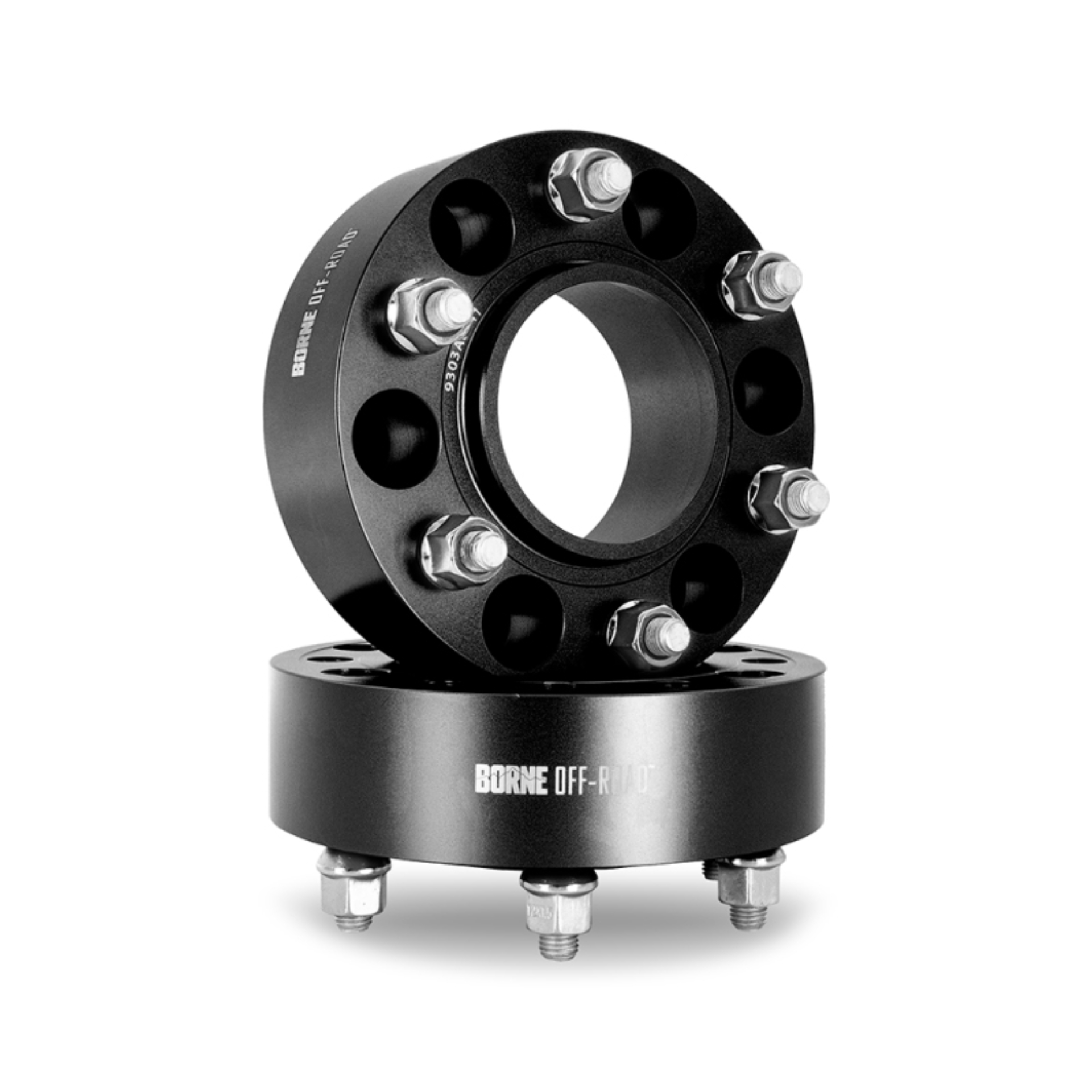 Picture of Borne Off-Road Wheel Spacers - 6x135 - 87-1 - 50 - M14 - Black