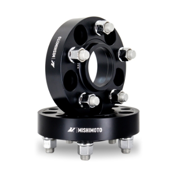 Picture of Mishimoto Wheel Spacers - 5x100 - 56-1 - 30 - M12 - Black