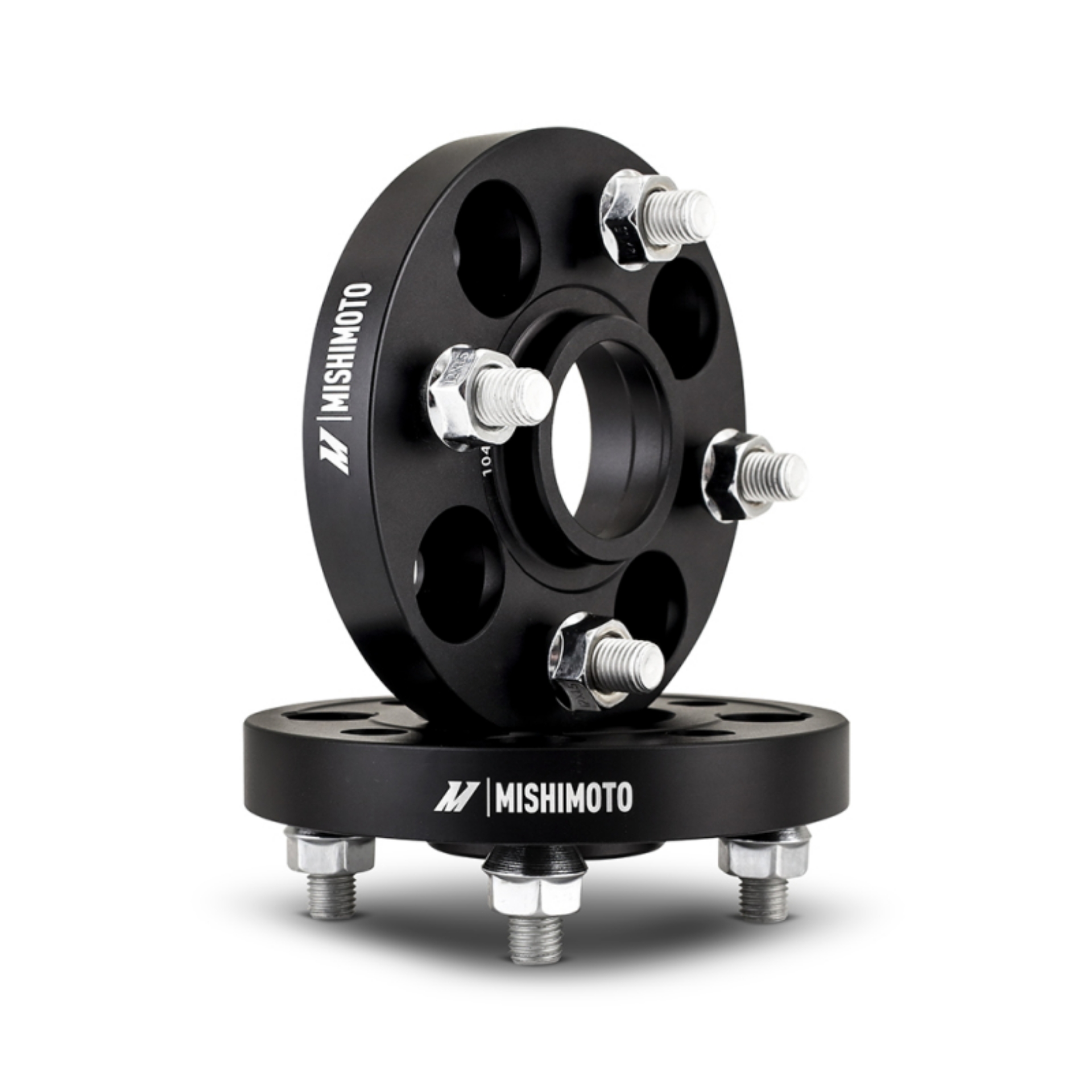 Picture of Mishimoto Wheel Spacers - 4x100 - 56-1 - 20 - M12 - Black