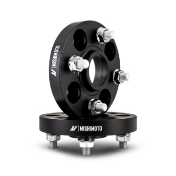 Picture of Mishimoto Wheel Spacers - 4x100 - 56-1 - 30 - M12 - Black