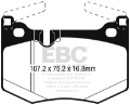Picture of EBC 2016+ Lexus GS-F Bluestuff Rear Brake Pads