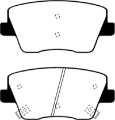 Picture of EBC 2019+ Hyundai Veloster 2nd Gen Bluestuff Rear Brake Pads