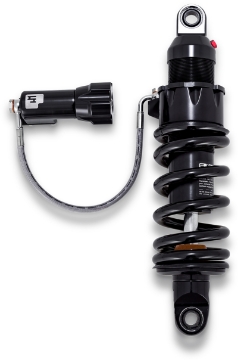 Picture of Progressive 18-Up Harley Softail 465 Series Shocks 12-2in w-RAP Heavy Duty - Black