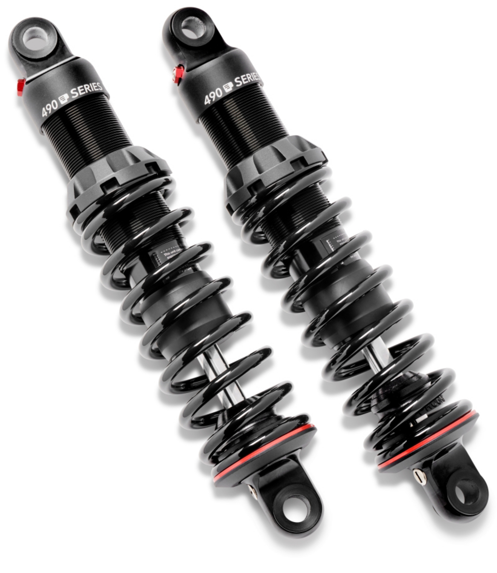 Picture of Progressive Harley V-Rod 490 Series Shocks 13-0in Bushing - Black
