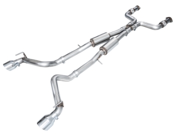 Picture of AWE 2023 Nissan Z RZ34 RWD Track Edition Catback Exhaust System w- Chrome Silver Tips