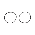 Picture of Wehrli LBZ-LMM-LML Duramax Y-Bridge Flange O-Ring Seal Pair