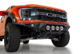 Picture of Addictive Desert Designs 2021+ Ford Raptor Bomber Front Bumper w- 4 Rigid 360 6in Light Mounts