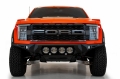Picture of Addictive Desert Designs 2021+ Ford Raptor Bomber Front Bumper w- 4 Rigid 360 6in Light Mounts