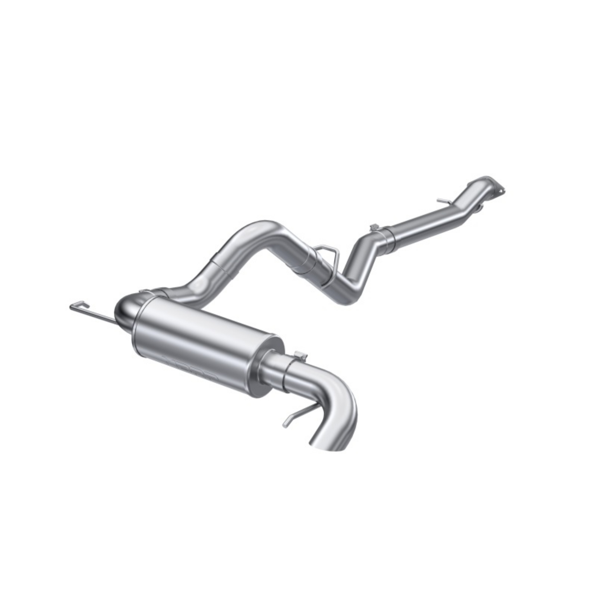 Picture of MBRP 21-Up Ford Bronco 2-3L-2-7L EcoBoost 2-4DR Aluminized Steel High Clearance Cat-back Exhaust