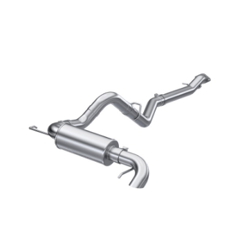 Picture of MBRP 21-Up Ford Bronco 2-3L-2-7L EcoBoost 2-4DR Aluminized Steel High Clearance Cat-back Exhaust