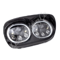 Picture of Letric Lighting Hdlght Dual W-Halo 5-75in Blk
