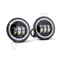 Picture of Letric Lighting 4-5in Passing Lamps W-Halo Blk