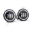 Picture of Letric Lighting 4-5in Black Full-Halo Indian