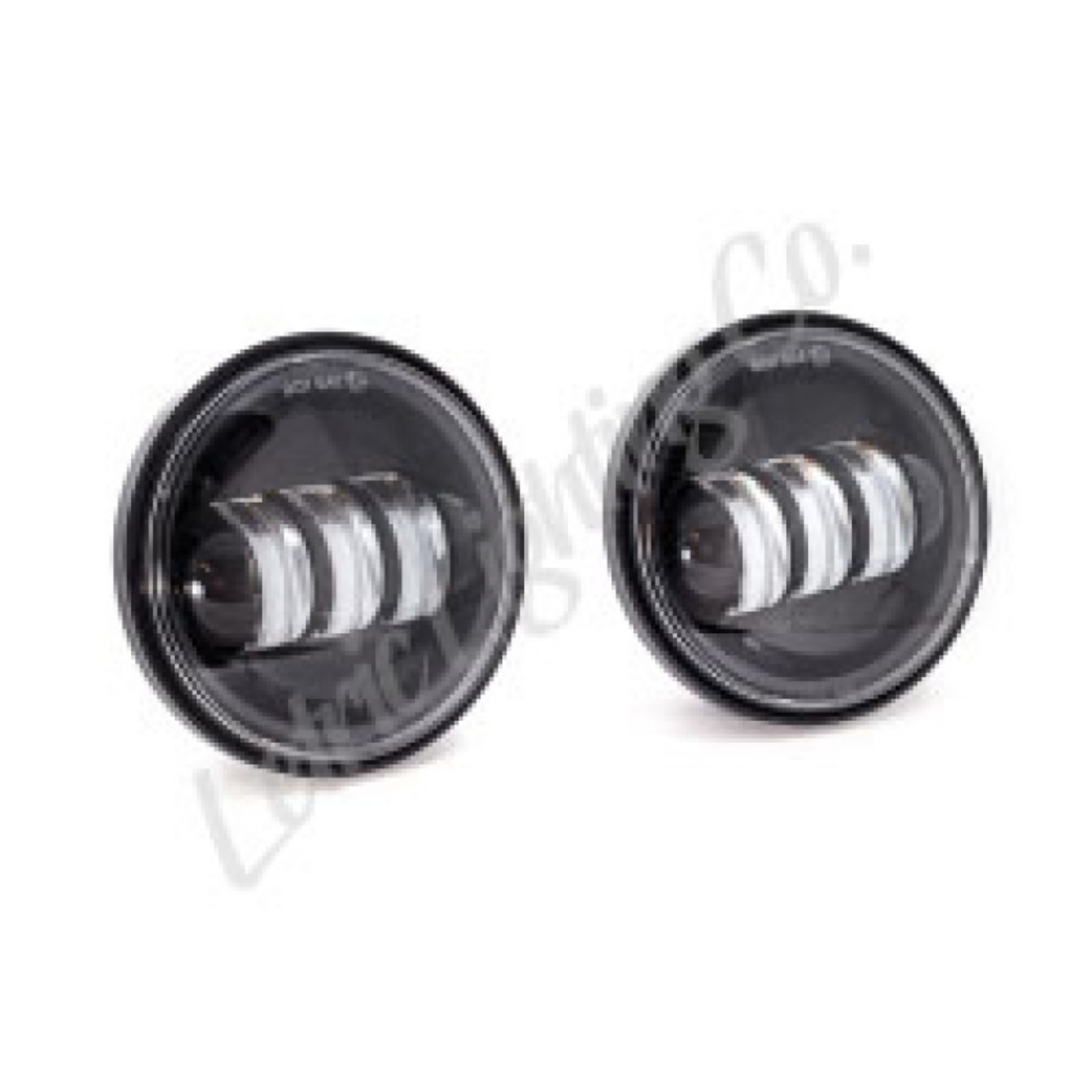 Picture of Letric Lighting 4-5in Led Passing Lamps Blk