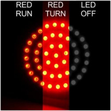 Picture of Letric Lighting Dlux Bllt Styl Swtchbcks Red