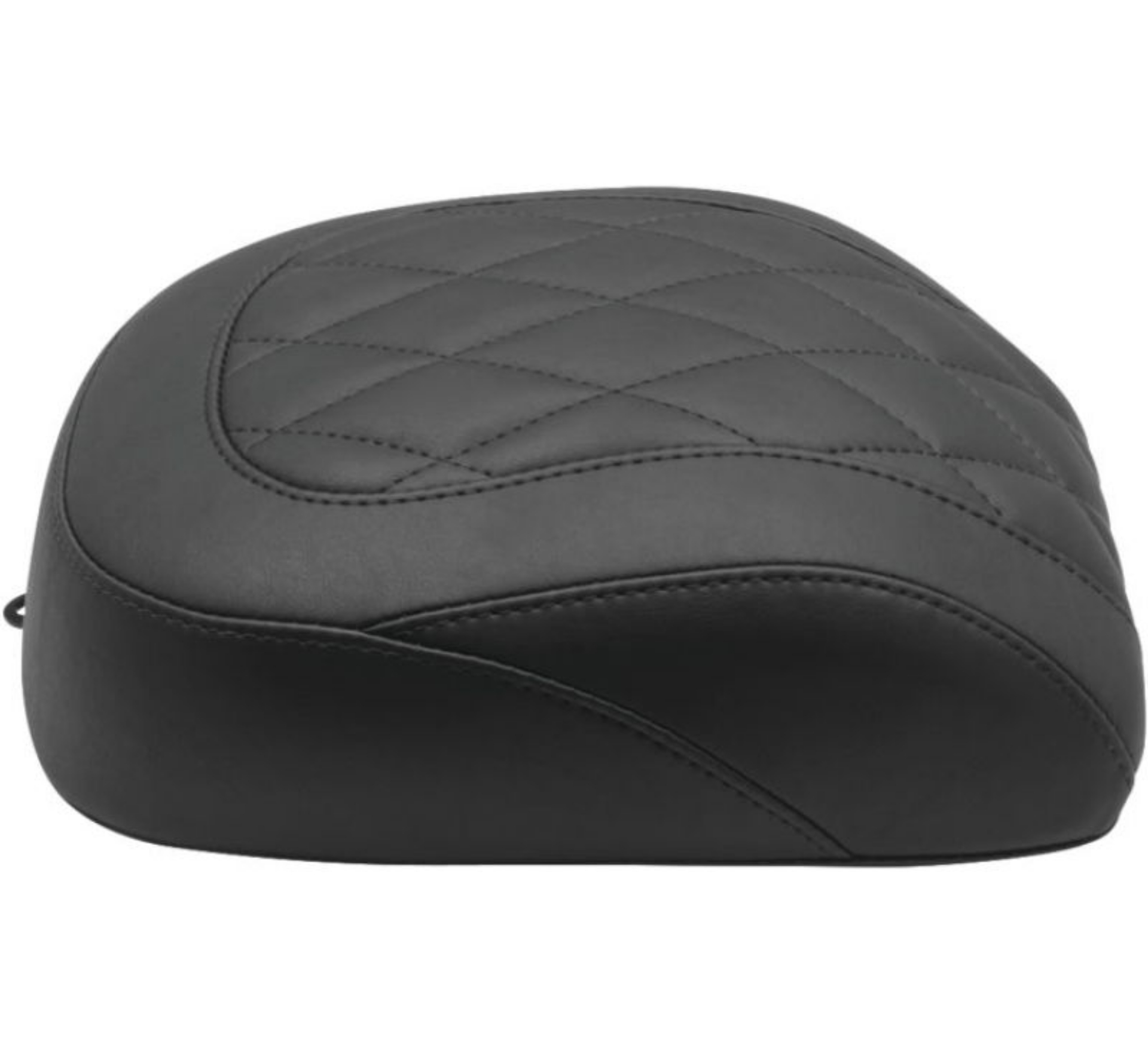 Picture of Mustang 18-21 Harley Breakout Wide Tripper Solo Passenger Seat Diamond Stitch  - Black