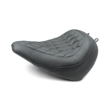 Picture of Mustang 18-21 Harley Breakout Wide Tripper Solo Seat Diamond Stitch - Black