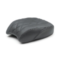 Picture of Mustang 18-21 Harley Softail Slim Wide Tripper Passenger Seat Diamond Stitch - Black