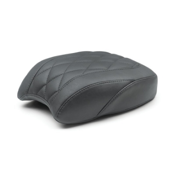 Picture of Mustang 18-21 Harley Softail Slim Wide Tripper Passenger Seat Diamond Stitch - Black