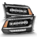 Picture of AlphaRex 09-18 Ram 2500 NOVA LED Proj Headlights Plank Style Chrome w-Activ Light-Seq Signal-DRL