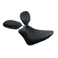 Picture of Mustang 11-13 Harley Blackline,12-17 Slim-Slim S Wide Touring Solo Seat w-DBR Diamond - Black