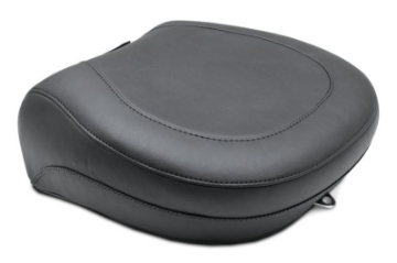 Picture of Mustang 06-17 Harley Softail Wide Tire 200mm Wide Touring Recessed Passenger Seat - Black