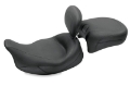 Picture of Mustang 08-21 Harley Electra Glide Std,Rd Glide,Rd King,Str Glide Touring Solo Seat - Black