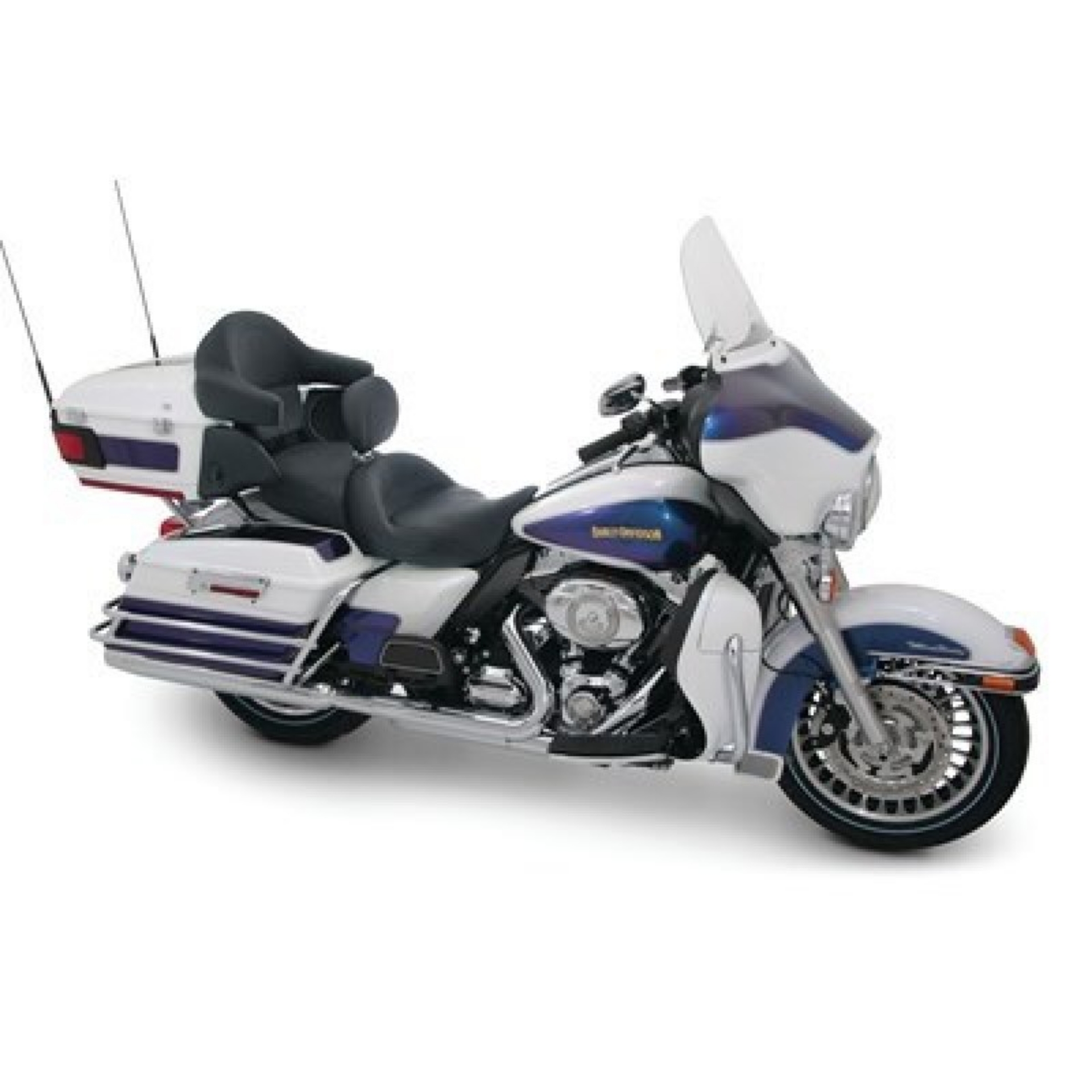 Picture of Mustang 97-07 Harley Electra Glide,Rd Glide Lowdown Touring Passenger Seat - Black