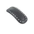 Picture of Mustang 00-17 Harley Softail FLSTS, FLSTN, FLSTC w-Stud Plate Fender Bib w-Studs - Black