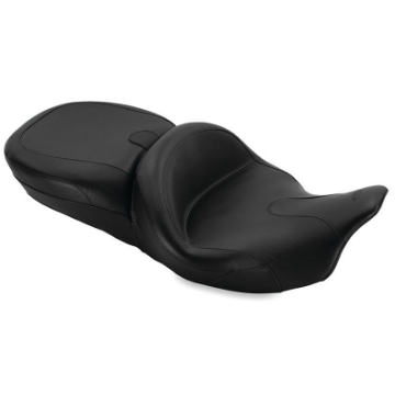 Picture of Mustang 08-21 Harley Electra Glide,Rd Glide,Rd King,Str Glide Touring Summit 1PC Seat - Black