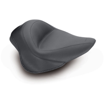 Picture of Mustang 11-13 Harley Blackline, 12-17 Slim,Slim S Wide Touring Solo Seat - Black