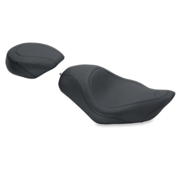 Picture of Mustang 04-21 Harley Sportster Wide Tripper Solo Seat - Black