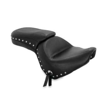 Picture of Mustang 10-13 Honda VT1300C Sabre,10-16 Stateline,10-15 Interstate 1PC Seat w-Studs - Black