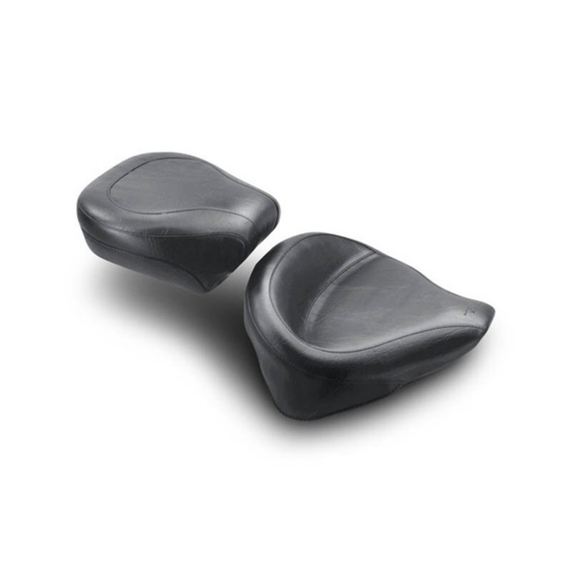 Picture of Mustang 00-15 Harley Softail Standard Rear Tire Wide Touring Solo Seat - Black