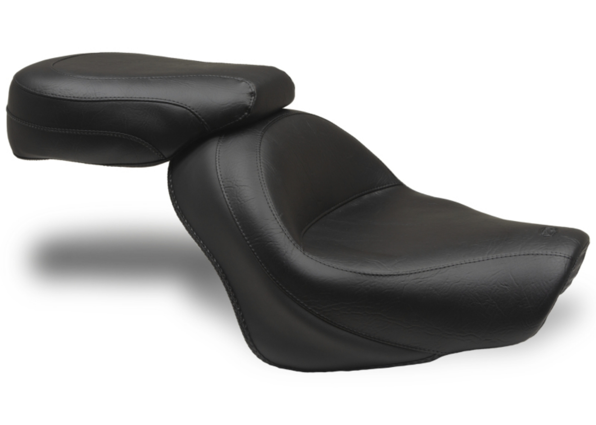Picture of Mustang 07-15 Honda VT750C2 Spirit,10-20 Phantom Wide Touring 2PC Seat - Black