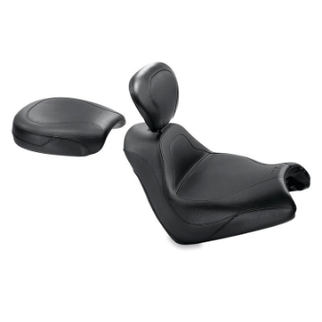 Picture of Mustang 05-08 Honda VTX1800F Sport Touring Passenger Seat - Black