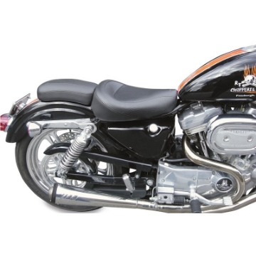 Picture of Mustang 06-17 Harley Dyna Standard Touring Solo Seat - Black