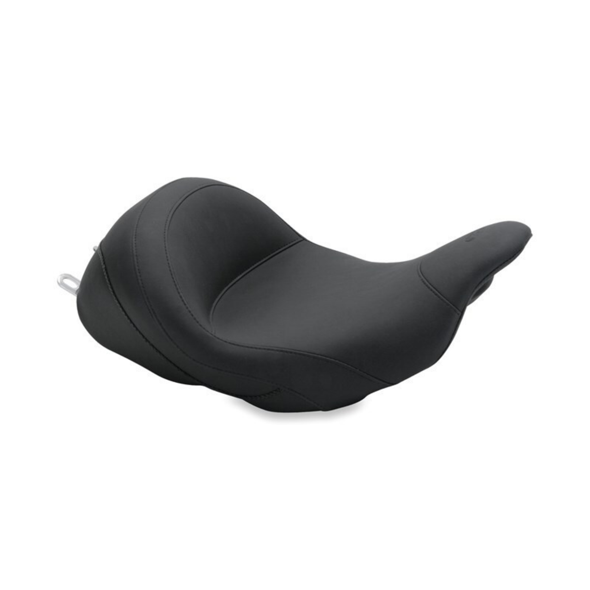 Picture of Mustang 08-21 Harley Electra Glide Std, Rd Glide, Rd King, Str Glide Lowdown Solo Seat - Black