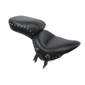 Picture of Mustang 00-15 Harley Softail Standard Rear Tire Wide Touring 1PC Seat w-Studs - Black